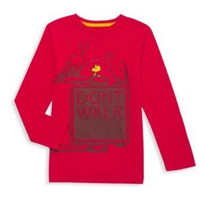 Appaman Peanuts Graphic Long Sleeve T Shirt Size 6 NWT